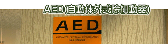 AED 自動体外式除細動器